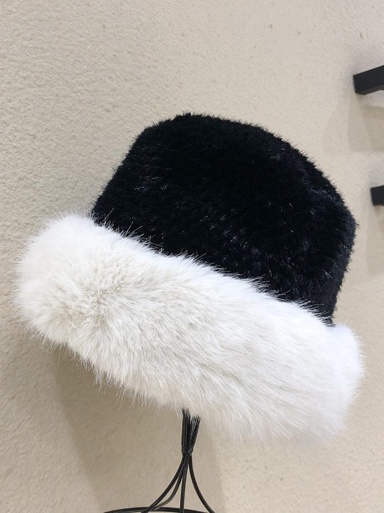 Женская плюшевая монгольская шапка осень-зима, теплая, защищающая от холода, повседневная универсальная шапка-ушанка из искусственного меха