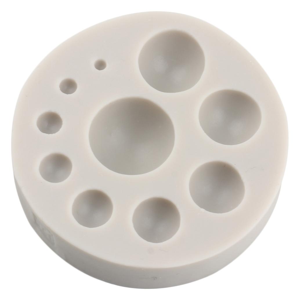 Жемчужная форма для помадки, жемчужная полусфера, шоколадные силиконовые формы для украшения торта, топпер для кексов, конфетная жевательная паста, формы из полимерной глины