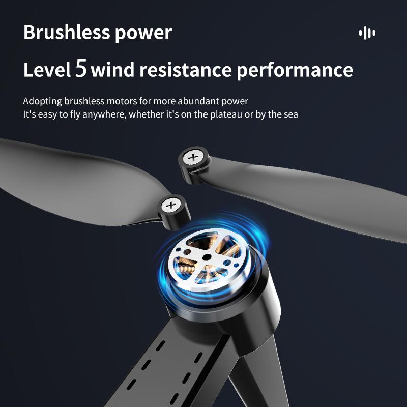 S196 Professional Drone GPS positioning 6K HD Dual lens camera Brushless motor Optical flow hover Foldable RC Four-Rotor Drone