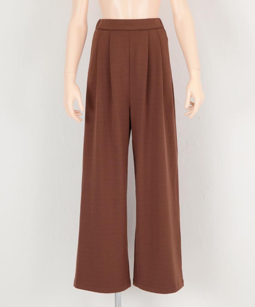 Бесшовные брюки с эластичной талией DBXM0451 Женские, максимальная длина, широкие, сзади, Черные,