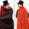 Stand Collar Halloween Cloak Witch Clothes Performance Costumes Wizard Robe  Party