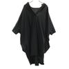 Mizuiro Ind Made In Japan Five-quarter Sleeve V Neck One Piece Black Women Used