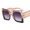 Trend Women Sunglasses 2024 Custom Logo Shades UV400 Large Frame Sun Glasses