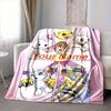 Custom 1pc Adventure Fantasy Land Blanket, Soft And Comfortable Blanket, Casual Warm, Camping Travel Blanket, Birthday Gift Q91235