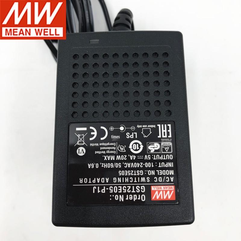 Сетевой адаптер Mean Well 25 Вт 18 В 1,38 А GST25E18-P1J, стандарт ЕС