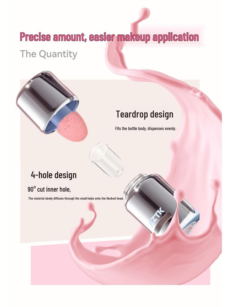 AZTK Liquid Matte Blush & Bronzer for Contouring and Highlighting In Blue and Purple Shades