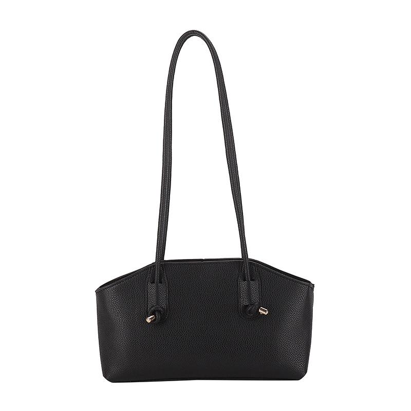 Однотонная женская сумка через плечо большой вместимости для поездок на работу в стиле ретро из искусственной кожи, повседневная женская сумка, новая