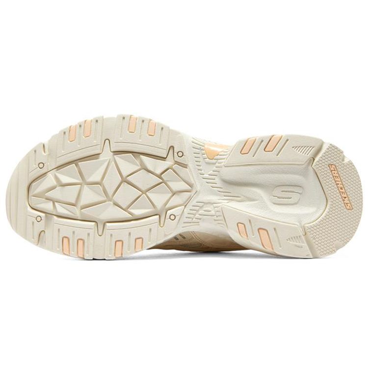 Skechers Stamina V2 Mecha Shoes Второе поколение Ткань Синтетическая кожа Модные Повседневные Низкие Папины кроссовки Женские кроссовки Натуральный 896093-NAT