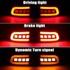 Rear Bumper Reflector Light LED For Toyota Land Cruiser Prado LC120 Fj120 120 2003 2004 2005 2006 2007 2008 2009 Brake Fog Lamp