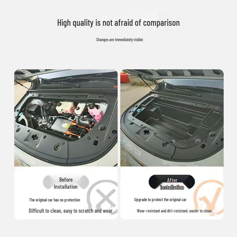 Улучшенный ящик для хранения в переднем багажнике для электрических моделей Leapmotor C10/C16