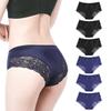 Набор Антибактериальный и Идеальный для и Мягкое Хлопковое Белье Обычные Трусики 3 Черных 3 [APIKIE] Женское Белье, 6 штук [100% Хлопок, устойчивый к запаху]
