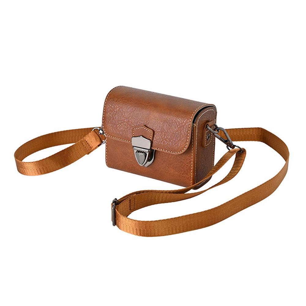 Универсальная сумка-чехол для камеры из ПУ кожи для Canon SX740 SX730 G7X2 G7X3 G9X M100 M200 Sony ZV1 ZV1F ZV1M2 HX90 Ricoh GR GR2 GR3