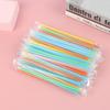 100Pcs Color Plastic Mini Cocktail Straws For Celebration Drink Party Supplies