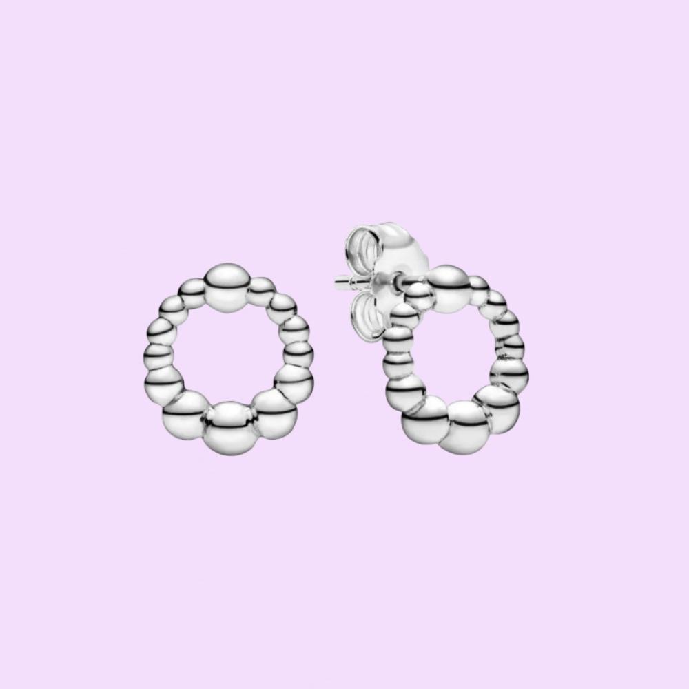 Стерлинговая серьга-пусета в форме сердца для женщин, подарки на день рождения, ювелирные изделия, с тканевым мешочком