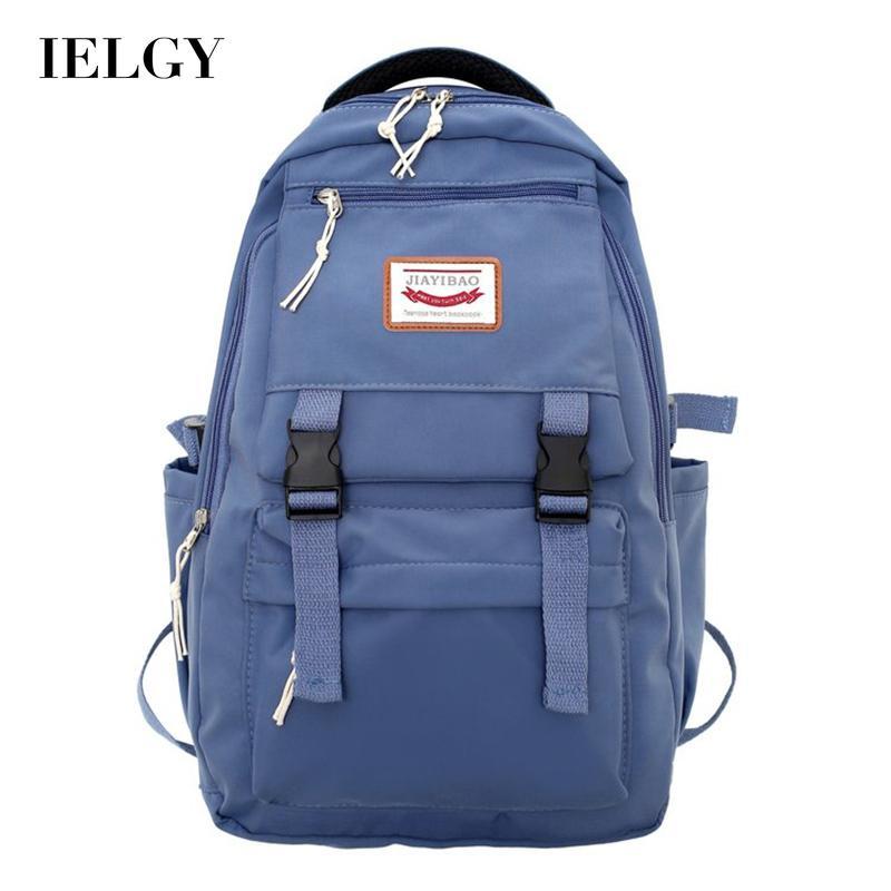 IELGY Large-capacity Waterproof Korean Style Backpack Female Student Casual Computer Bag Foreign Style All-match Backpack