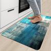Indoor Door Mat Teal Kitchen Rugs Mat Front Door Rugs Grey Flannel Thin Door Mat Indoor Entrance Rug Profile Doormat for Inside