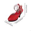 1/4 Doll High Heel Shoes, Mini Comfortable DIY Decoration, Costume Accessories for