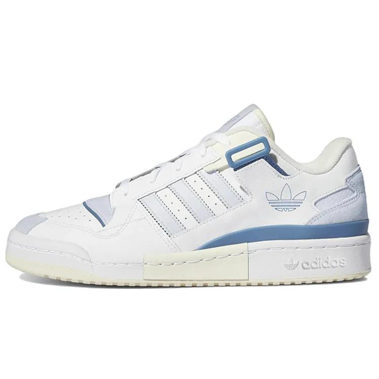 adidas Forum Exhibit Low 'White Sky Tint' (Unisex) Cloud White / Sky Tint / Cream White Skate Shoes GW6348
