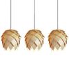 Creative Pinecone Art Lamp Log Bedroom Study Dining Room Hotel Wooden Ambiance Chandelier