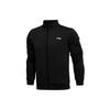 Casual Sports Knitted Stand Collar Jacket Men Jackets Standard-Black AWDQ269-1