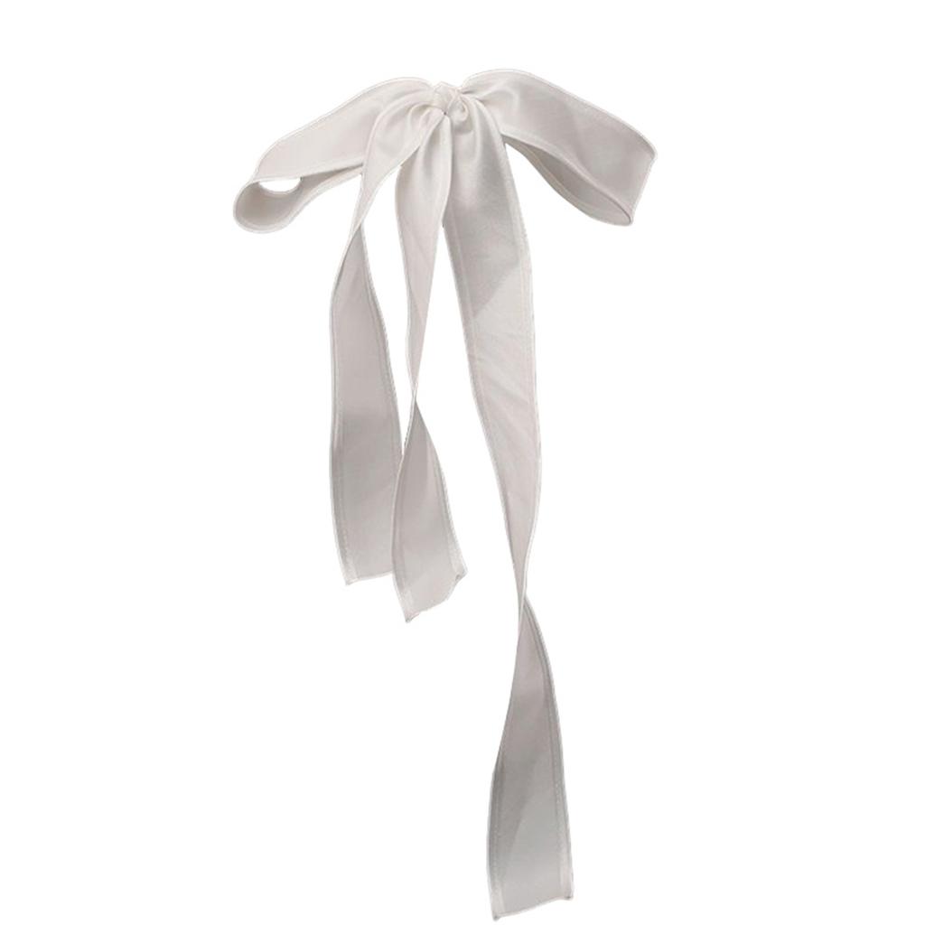 Нежная заколка для волос в виде вуали с бантом и бусинами. Добавьте нотку изысканности в свою прическу с помощью нежной заколки для волос.