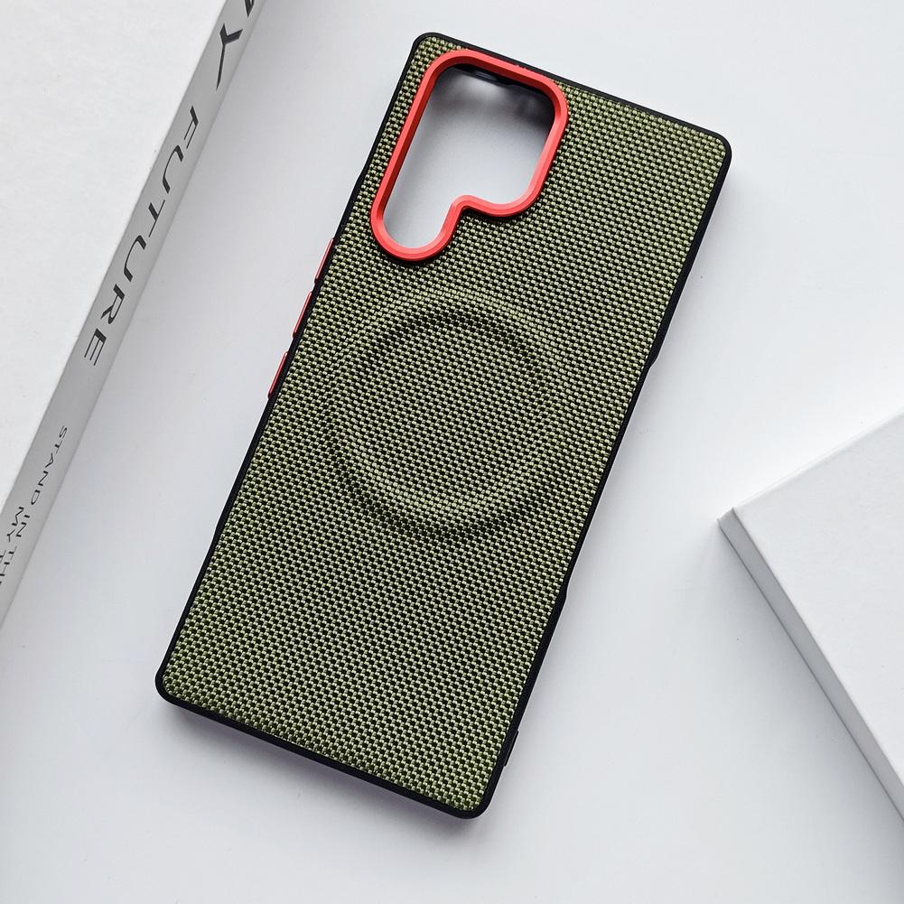 Магнитное кольцо с красным кругом, приподнятое для защиты чехла For ZTE nubia RedMagic 11 Pro + RedMagic11 Pro Тонкий чехол