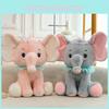 Elephant Cartoon Cute Animal Plush Toy Decoration Ornament For Gift Lovers
