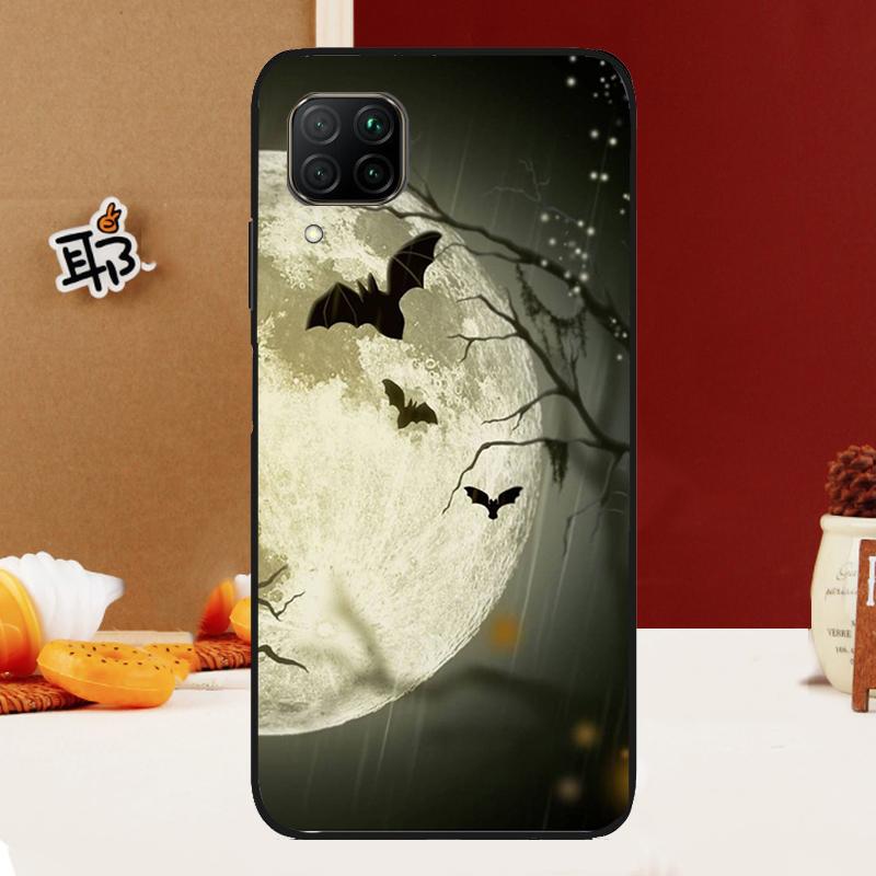 Готический Ужас Летучие Мыши Полная Луна Для Huawei Nova 10 9 SE Nova 5T 11i 8i 3i Y90 Y91 Y70 Y60 Y61 P20 P30 P40 Lite P60 Pro Чехол