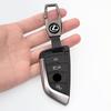 Emblems Car Logo Key Waist Buckle Auto Key Ring Keychains Accessories For Lexus F SPORT ES RX NX LS UX LM LX GX LC RZ IS CT GS R