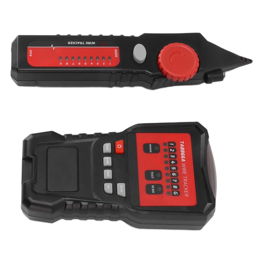 Электрический кабельный искатель со светодиодным индикатором, портативный сетевой телефонный кабельный приемник