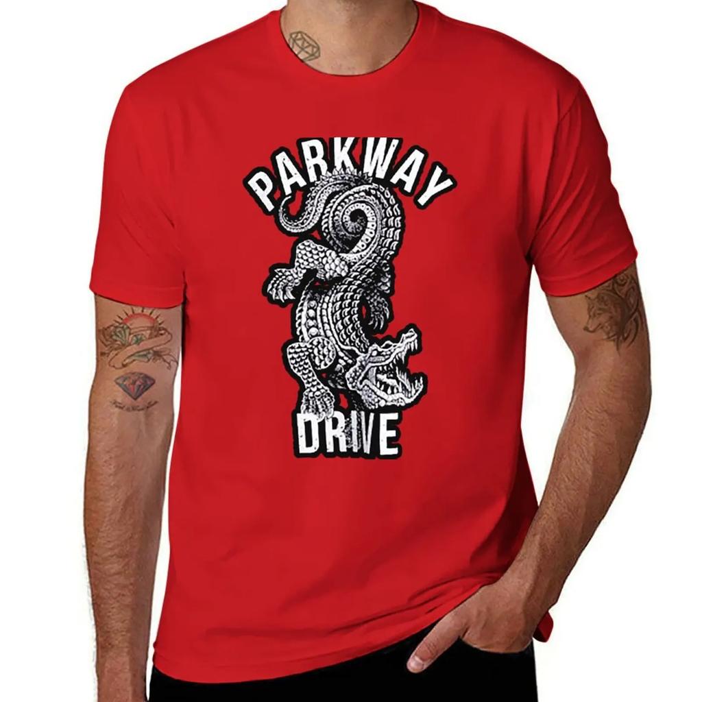 Parkway Drive Parkway T-Shirt oversizeds anime cheap stuff Men's t-shirts