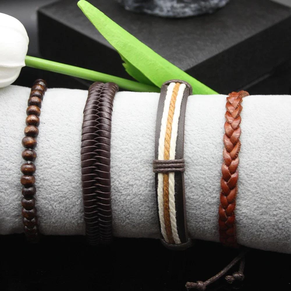 5 шт. Набор многофункциональных календарных поясных кварцевых часов для мужчин, модные браслеты, необычная коробка для любой сцены