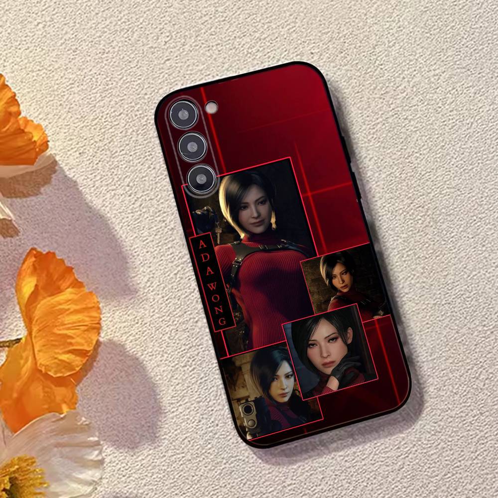 R-Резидент Ада Вонг E-Зло Ободок для телефона Силиконовый Мягкий Для Samsung Galaxy A73,A72,A71,A70,A53,A52,A51