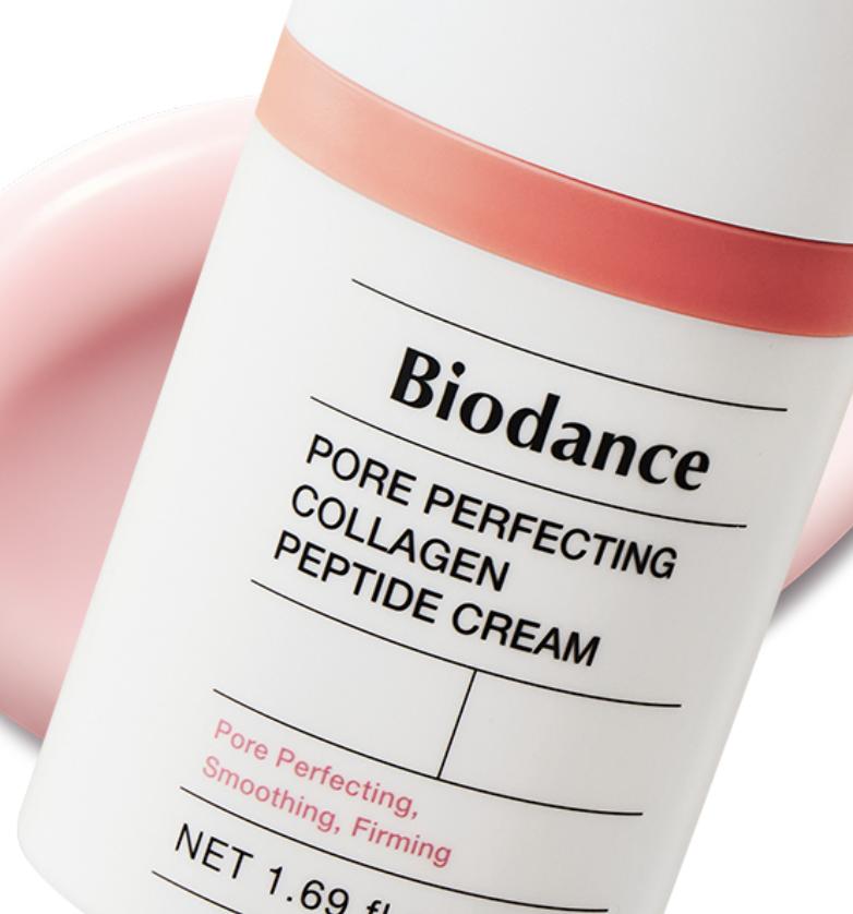Biodance Стягивающий поры Коллагеновый Пептидный Крем Укрепляющий Разглаживающий 50 мл Увлажняющий Крем для Лица K-Beauty