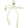 Sparkling Keyring with Dazzling Bowknot Pendant Stylish Bowknot Pendant Keyring Lovely Phonechain Key Chain Decoration