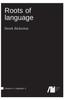 Книга Roots of Language