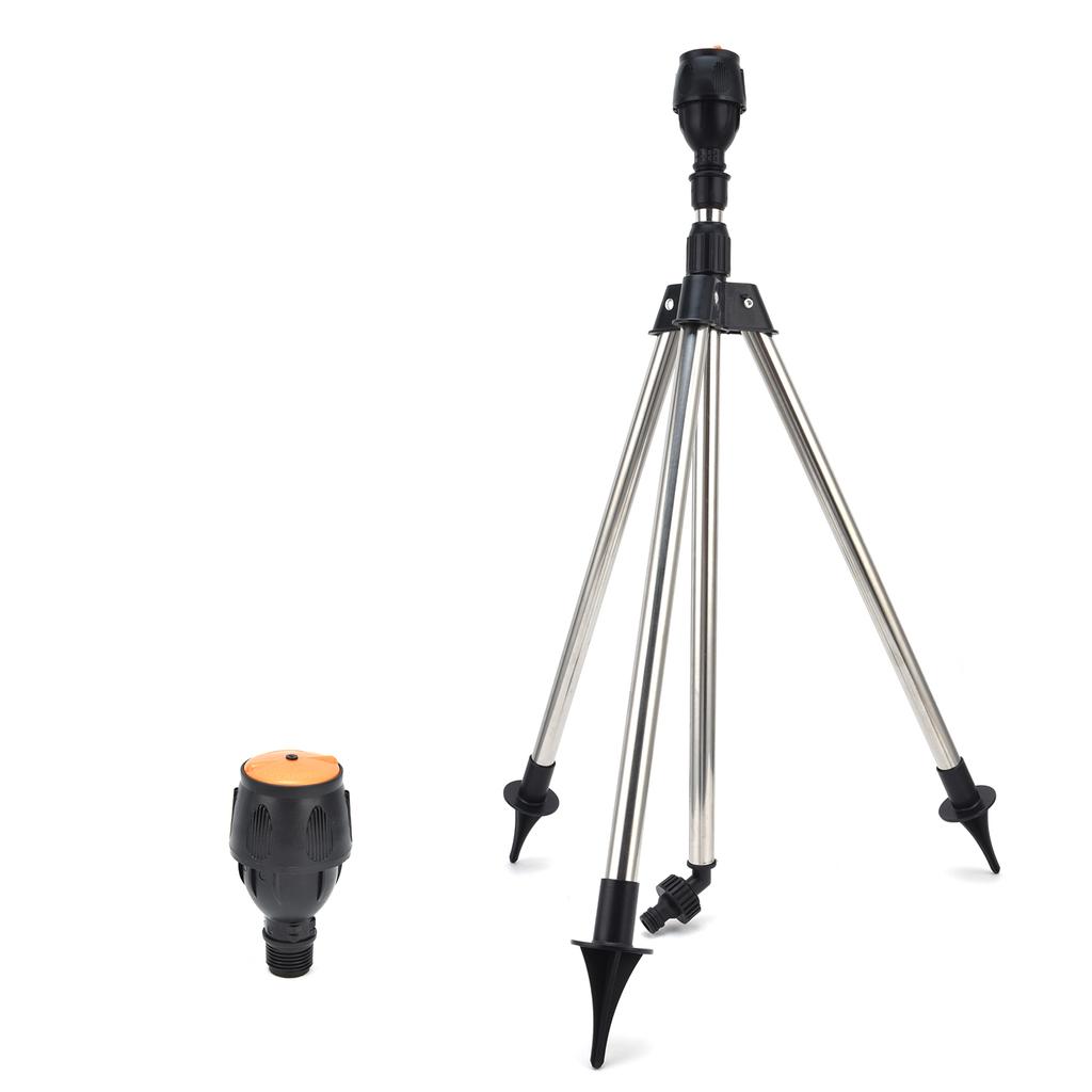 Автоматический вращающийся дождеватель с треногой, насадка для полива на 360 градусов для сада и сельского хозяйства