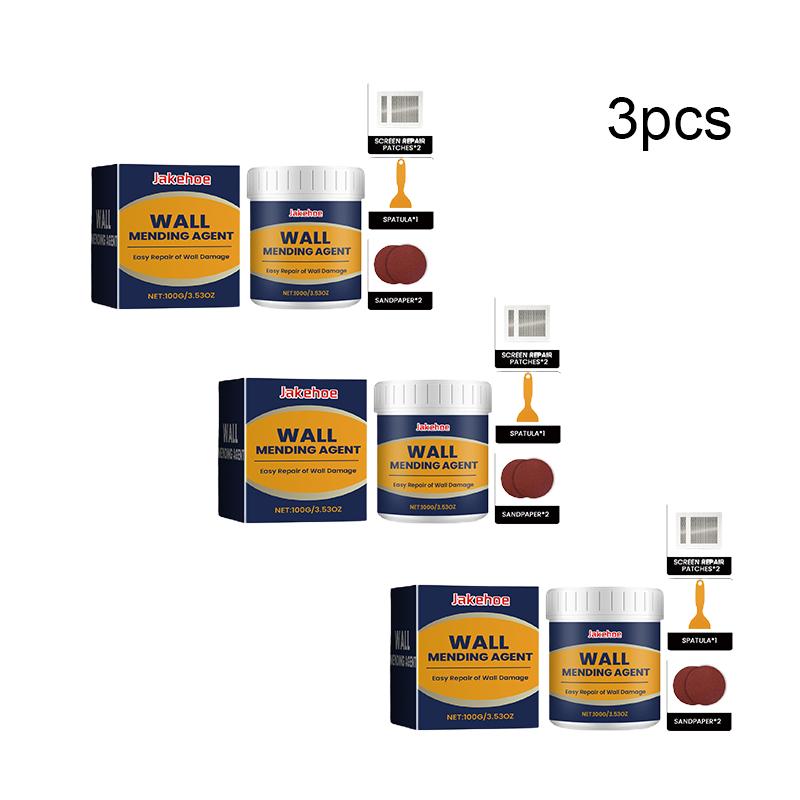 Набор для ремонта стен JAKEHOE, паста для заделывания дыр в стенах, набор для покраски стен с трещинами и глазками