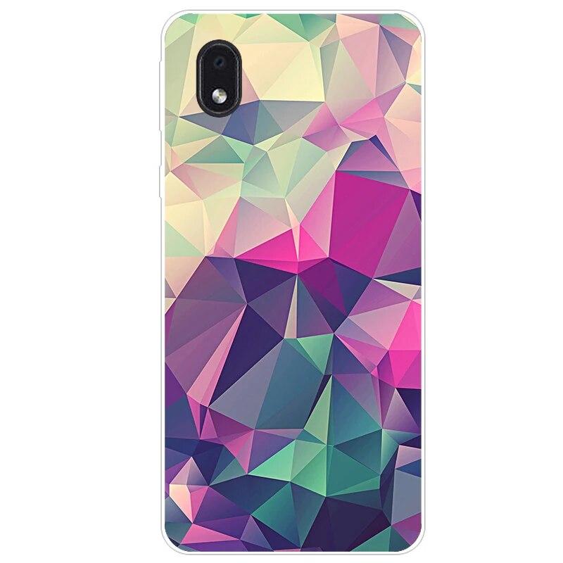 Чехол для Samsung Galaxy M01 A01, чехол для Samsung Galaxy M01 Core, мягкий чехол M 01 A01 Core, модный защитный черный силиконовый чехол