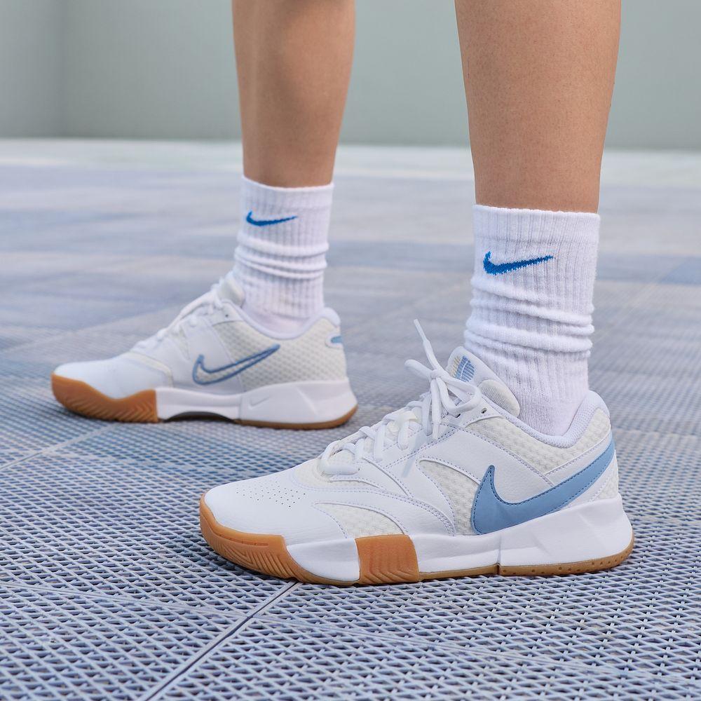 Women's Sneakers Wmns NikeCourt Lite 4 'White Light Blue Gum'
