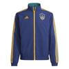 Adidas Mens LA Galaxy 3 Stripes Anthem Jacket