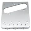 Musiclily Ultra Telecaster Bridge 3WAY латунный седло алюминиевая пластина для винтажной TL электрогитары Chrome 10,8 мм,