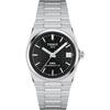 Часы TISSOT PRX 35mm Powermatic 80 с черным циферблатом и браслетом, Унисекс, T1372071105100 [Официальный импорт]