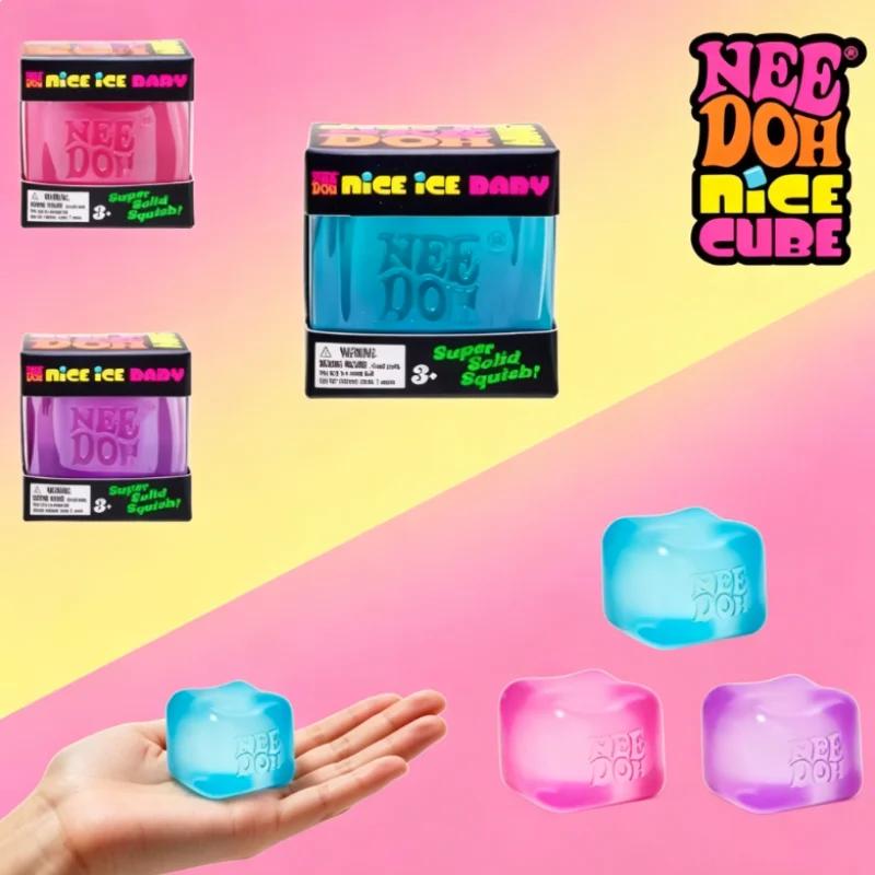 Мягкий антистрессовый кубик-игрушка, Schylling Needoh Nice Cube, головоломка, игрушки-антистресс для детей