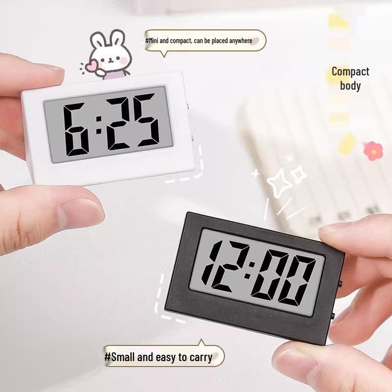 Mini Digital Desktop Clock - Cute Decorative Tabletop Clock for Students