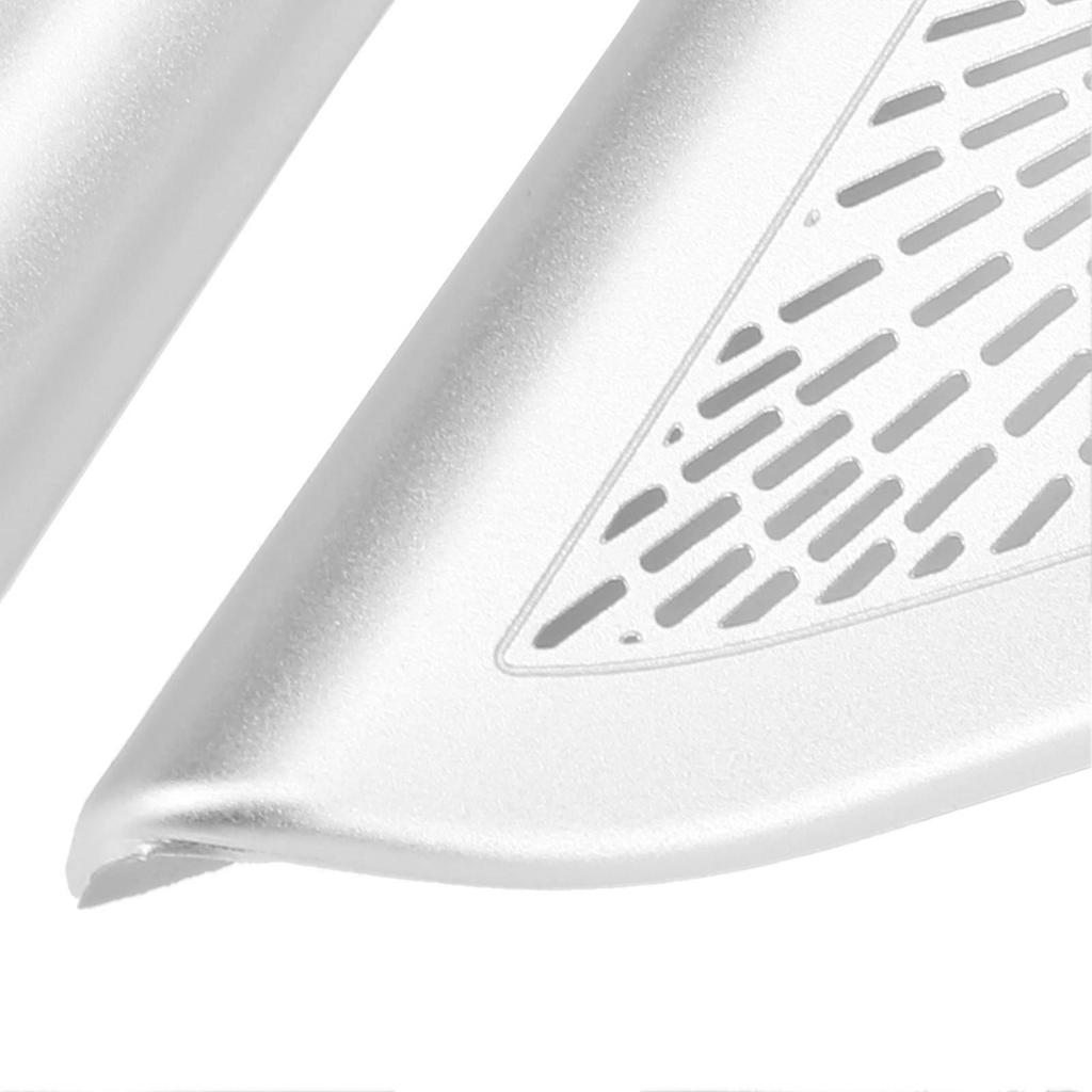 2PCS Car Stereo Speaker Decor Sticker Audio Tweeter Trim Cover Grill Replacement for 7 Series 2009?2014