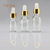 Mini 5ml-100ml Transparent Glass Reagent Liquid Pipette Empty Cosmetic Bottle Beauty Tools