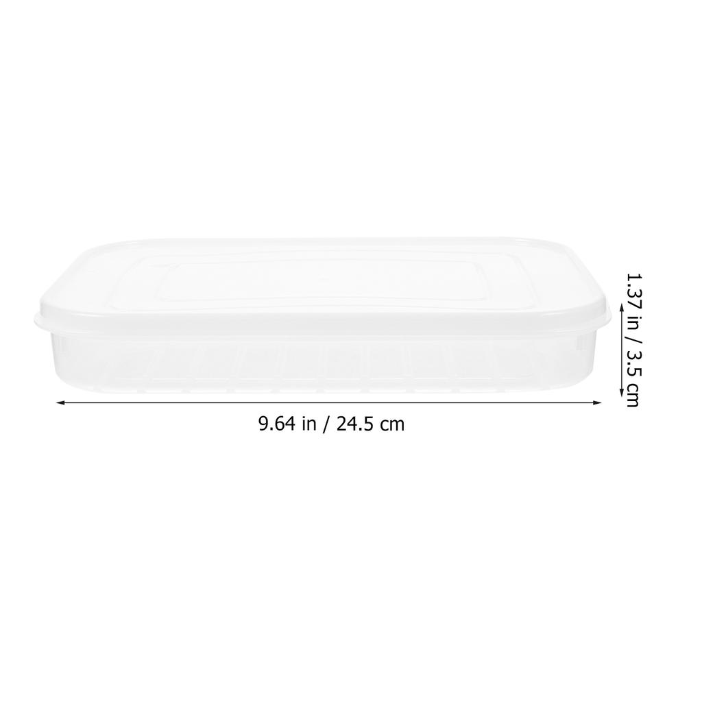 2 шт. Штабелируемые контейнеры для бекона с герметичными крышками, контейнеры для продуктов для холодильника, для прозрачного сыра
