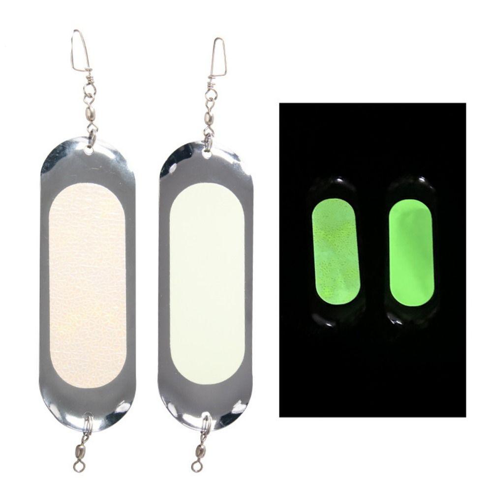 Durable Fishing Trolling Flasher Reflective Fishing Lures Flasher Diving Flash Board  Trout
