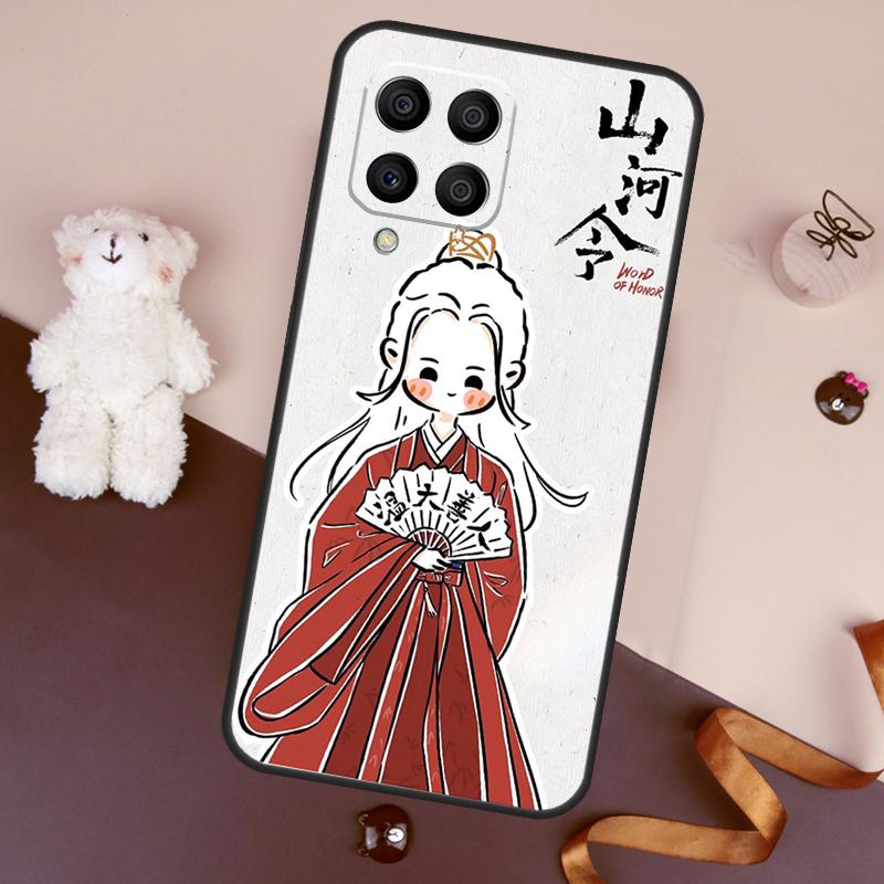 СЛОВО ЧЕСТИ Shan He Ling мультяшный Чехол Для Samsung Galaxy M32 M52 M14 M54 M13 M33 M53 M56 M36 M16 M31 M11 M12 M35 M55 M15 M06